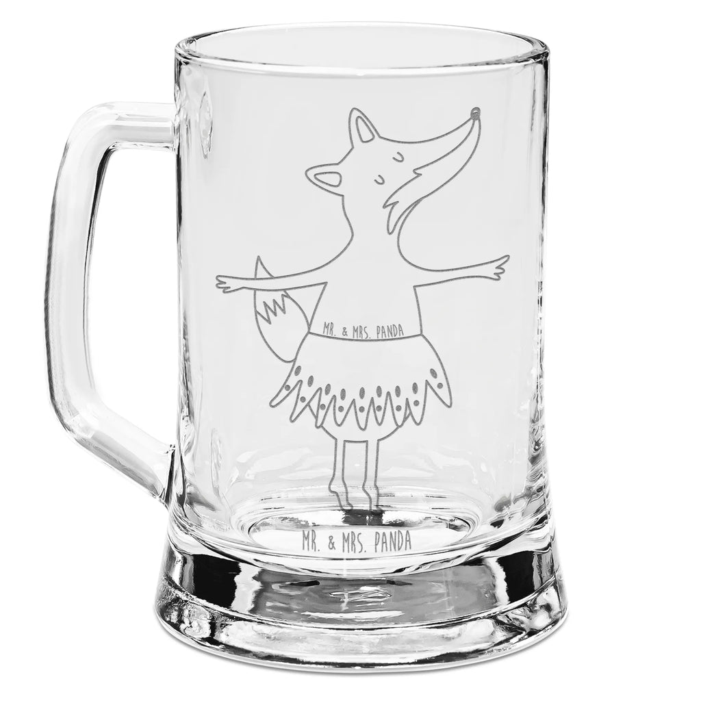 Gravur Bierkrug Fuchs Ballerina Bierkrug, Bier Krug, Bierkrug Glas, Vatertag, Fuchs, Fuchs Spruch, Füchse, Füchsin, Ballerina, Ballett, Tänzerin, Tanzen, Party, Einladung, Geburtstag