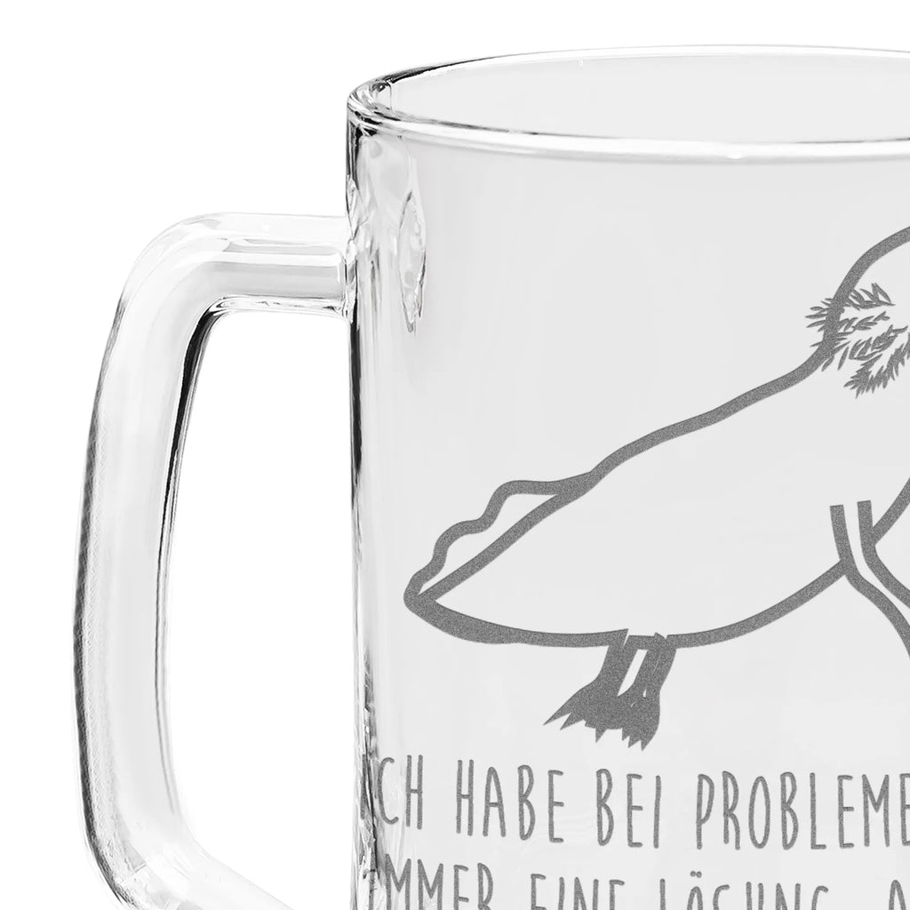 Gravur Bierkrug Axolotl Schwimmen Bierkrug, Bier Krug, Bierkrug Glas, Vatertag, Axolotl, Molch, Axolot, Schwanzlurch, Lurch, Lurche, Problem, Probleme, Lösungen, Motivation