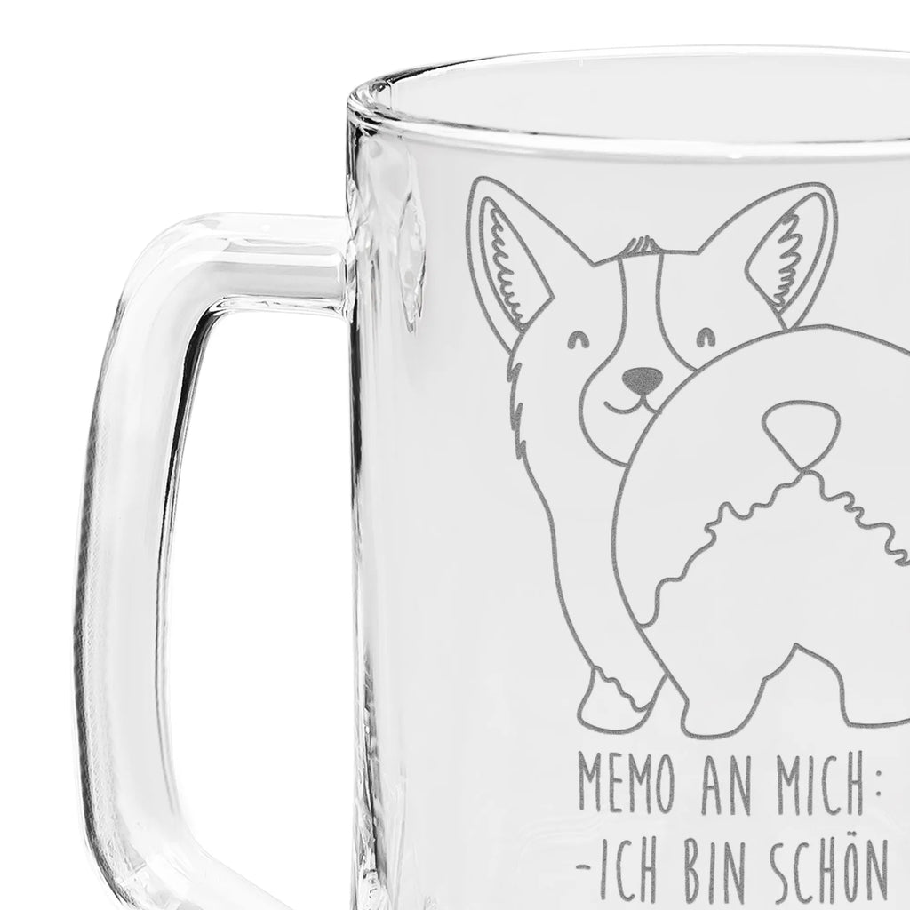 Gravur Bierkrug Corgi Po Bierkrug, Bier Krug, Bierkrug Glas, Vatertag, Hund, Hundemotiv, Haustier, Hunderasse, Tierliebhaber, Hundebesitzer, Sprüche, Corgie, Hundeliebe, Motivation, Selbstliebe, Spruch