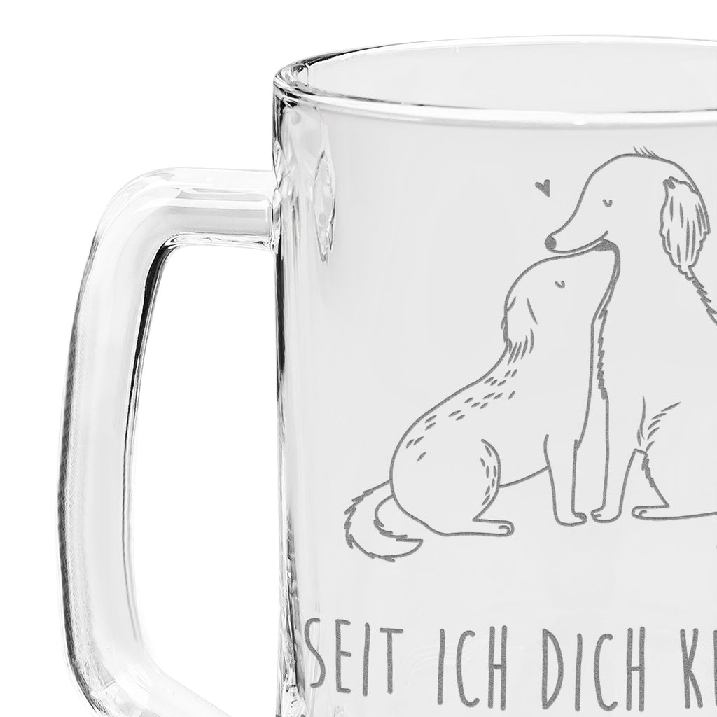 Gravur Bierkrug Hunde Liebe Bierkrug, Bier Krug, Bierkrug Glas, Vatertag, Hund, Hundemotiv, Haustier, Hunderasse, Tierliebhaber, Hundebesitzer, Sprüche, Liebe, Hund. Hunde, Kuss, Vertrauen, Kuscheln, Herz