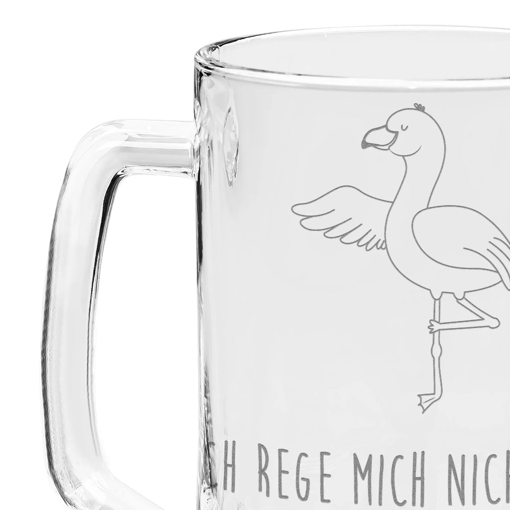 Gravur Bierkrug Flamingo Yoga Bierkrug, Bier Krug, Bierkrug Glas, Vatertag, Flamingo, Vogel, Yoga, Namaste, Achtsamkeit, Yoga-Übung, Entspannung, Ärger, Aufregen, Tiefenentspannung