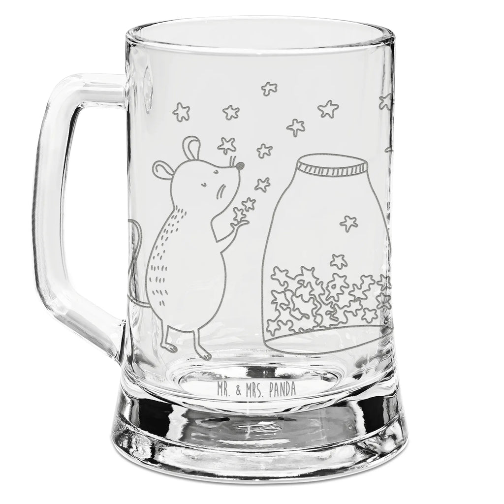 Gravur Bierkrug Maus Sterne Bierkrug, Bier Krug, Bierkrug Glas, Vatertag, Tiermotive, Gute Laune, lustige Sprüche, Tiere, Maus, Sterne, Wunsch, Kind, Taufe, Taufgeschenk, Geburt, Schwangerschaft, erstes Kind, Kindergeburtstag, Geburtstag, Hoffnung, Träume