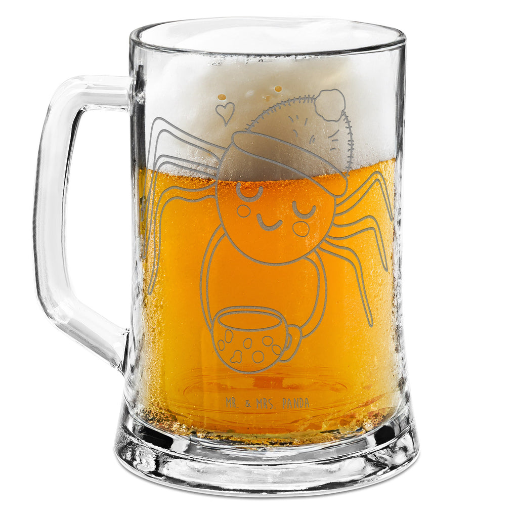 Gravur Bierkrug Spinne Agathe Kaffee Bierkrug, Bier Krug, Bierkrug Glas, Vatertag, Spinne Agathe, Spinne, Agathe, Videos, Merchandise, Kaffee, Morgen, Morgenmuffel, Lebensweisheiten, Weiser Spruch