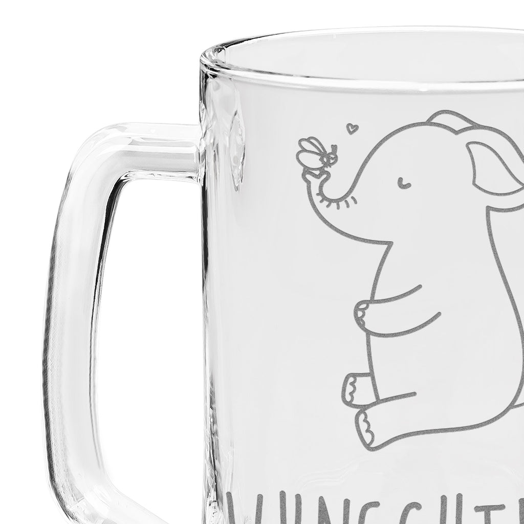 Personalisierter Gravur Bierkrug Elefant Biene Personalisierter Bierkrug, Personalisierter Bier Krug, Personalisiertes Bierkrug Glas, Bierkrug mit Namen, Bier Krug mit Namen, Bierkrug Glas mit Namen, Vatertag, Wunschtext, Wunschname, Personalisierbar, Selbst gestalten, Tiermotive, Gute Laune, lustige Sprüche, Tiere, Elefant, Biene, Liebe, Liebesbeweis, Jahrestag, Liebesgeschenk, Heiratsantrag, Hochzeitsgeschenk, Liebesspruch