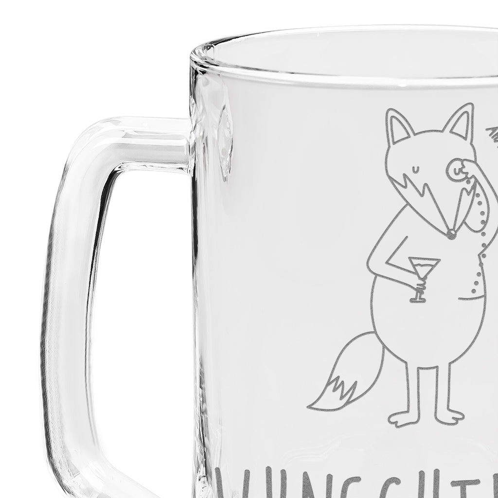 Personalisierter Gravur Bierkrug Fuchs Lord Personalisierter Bierkrug, Personalisierter Bier Krug, Personalisiertes Bierkrug Glas, Bierkrug mit Namen, Bier Krug mit Namen, Bierkrug Glas mit Namen, Vatertag, Wunschtext, Wunschname, Personalisierbar, Selbst gestalten, Fuchs, Füchse, tröstende Worte, Spruch lustig, Liebeskummer Geschenk, Motivation Spruch, Problemlösung