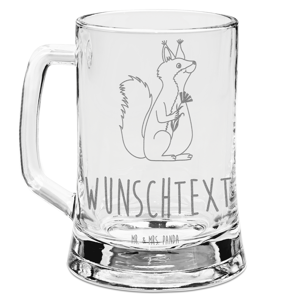 Personalisierter Gravur Bierkrug Eichhörnchen Blume Personalisierter Bierkrug, Personalisierter Bier Krug, Personalisiertes Bierkrug Glas, Bierkrug mit Namen, Bier Krug mit Namen, Bierkrug Glas mit Namen, Vatertag, Wunschtext, Wunschname, Personalisierbar, Selbst gestalten, Tiermotive, Gute Laune, lustige Sprüche, Tiere, Eichhörnchen, Eichhorn, Spruch positiv, Lachen, Spaß, Motivation Sprüche, Motivation Bilder, glücklich Spruch, Spruch Deko