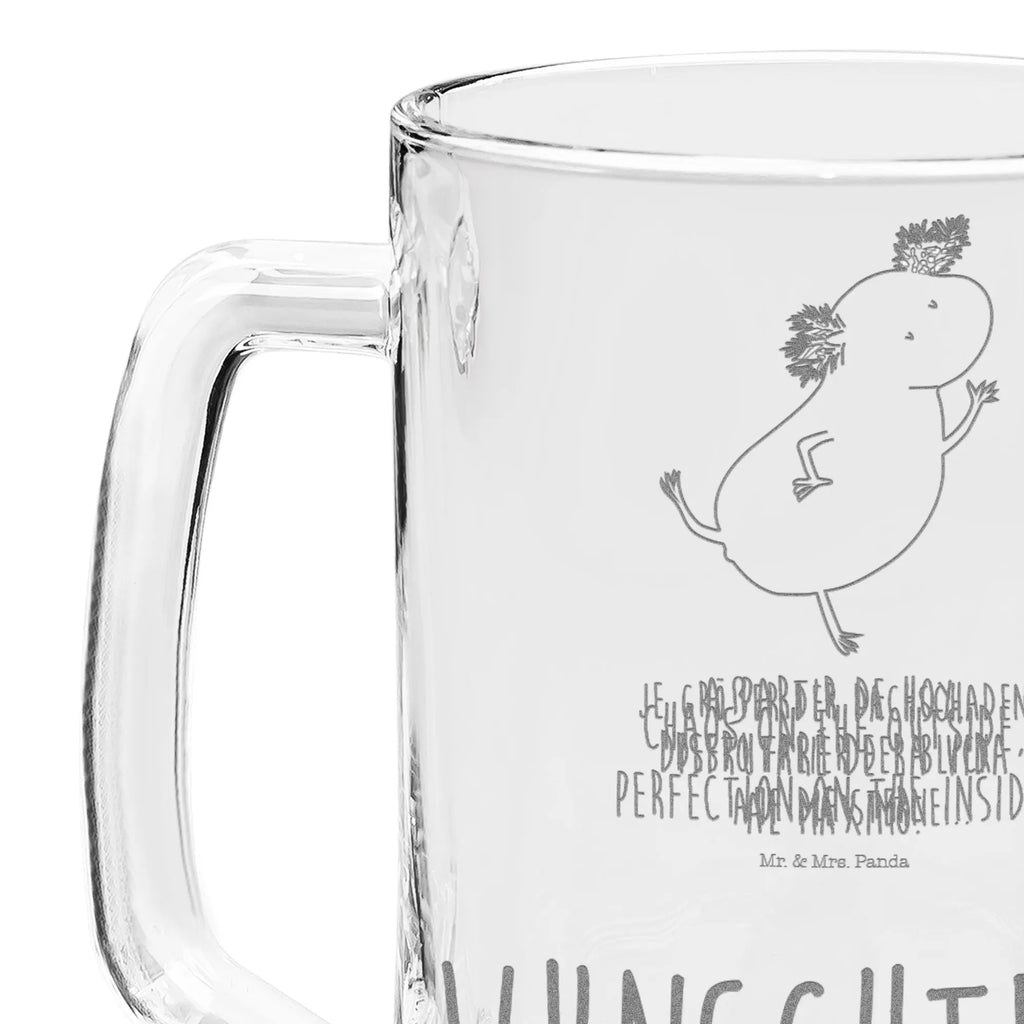 Personalisierter Gravur Bierkrug Axolotl Tanzen Personalisierter Bierkrug, Personalisierter Bier Krug, Personalisiertes Bierkrug Glas, Bierkrug mit Namen, Bier Krug mit Namen, Bierkrug Glas mit Namen, Vatertag, Wunschtext, Wunschname, Personalisierbar, Selbst gestalten, Axolotl, Molch, Axolot, Schwanzlurch, Lurch, Lurche, Dachschaden, Sterne, verrückt, Freundin, beste Freundin