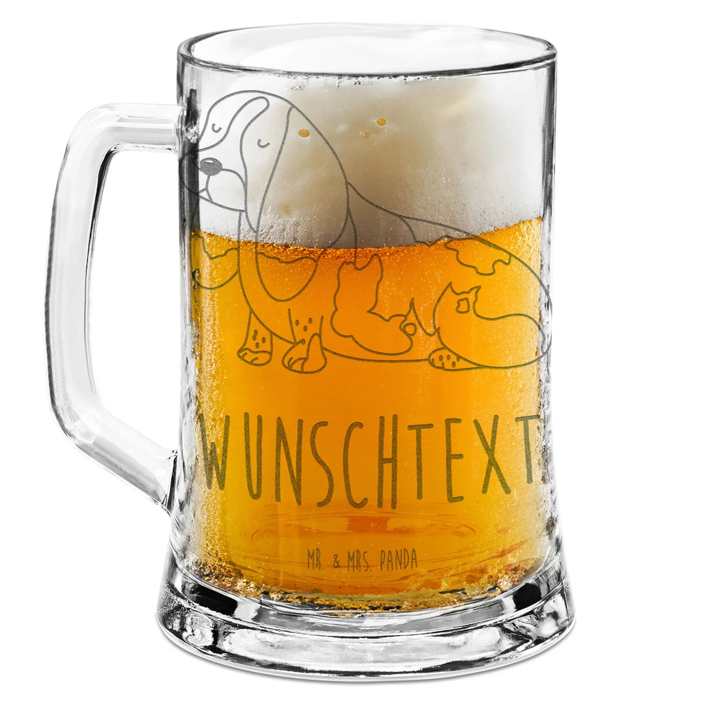 Personalisierter Gravur Bierkrug Hund Basset Hound Personalisierter Bierkrug, Personalisierter Bier Krug, Personalisiertes Bierkrug Glas, Bierkrug mit Namen, Bier Krug mit Namen, Bierkrug Glas mit Namen, Vatertag, Wunschtext, Wunschname, Personalisierbar, Selbst gestalten, Hund, Hundemotiv, Haustier, Hunderasse, Tierliebhaber, Hundebesitzer, Sprüche, Basset Hound, Basset, Hundeliebe, kinderlos