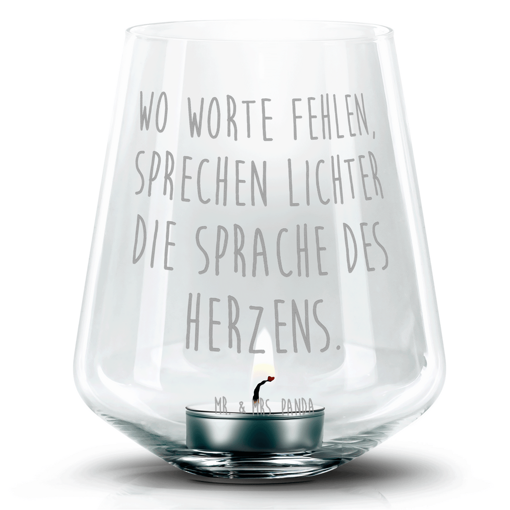 Gravur Windlicht Wo Worte fehlen, leuchtet die Sprache des Lichts. Windlicht Glas, Teelichtglas, Teelichthalter, Teelichter, Kerzenglas, Windlicht Kerze, Kerzenlicht, Windlicht mit Gravur, Teelicht Glas mit Gravur, Kerzenglas mit Gravur