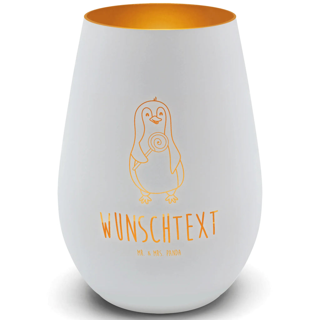 Gold Windlicht Personalisiert Pinguin Lolli Personalisiertes Windlicht, Personalisiertes Teelicht, Personalisiertes Graviertes Windlicht, Personalisiertes Windlicht Gravur, Personalisierte Kerze, Personalisiertes Windlicht aus Glas, Personalisiertes Teelicht aus Glas, Personalisiertes Windlicht mit Namen, Teelicht mit Namen, Graviertes Windlicht mit Namen, Windlicht Gravur mit Namen, Kerze mit Namen, Windlicht aus Glas mit Namen, Teelicht aus Glas mit Namen, Wunschtext, Personalisierbar, Selbst gestalten, Pinguin, Pinguine, Lolli, Süßigkeiten, Blödsinn, Spruch, Rebell, Gauner, Ganove, Rabauke