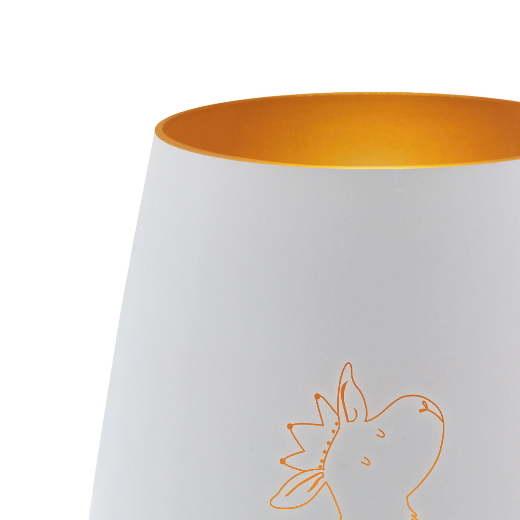 Gold Windlicht Lamakopf König Windlicht, Teelicht, Graviertes Windlicht, Windlicht Gravur, Kerze, Windlicht aus Glas, Teelicht aus Glas, Lama, Alpaka, Lamas, König, Königin, Freundin, Mama, Papa, Büro Kollege, Kollegin, Chef, Vorgesetzter, Abi, Abitur