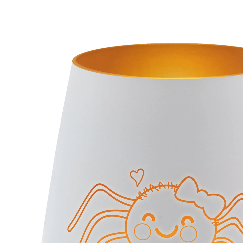 Gold Windlicht Spinne Agathe Freude Windlicht, Teelicht, Graviertes Windlicht, Windlicht Gravur, Kerze, Windlicht aus Glas, Teelicht aus Glas, Spinne Agathe, Spinne, Agathe, Videos, Merchandise, Viral, Viraler Hit, Trend, Beliebte Spinne