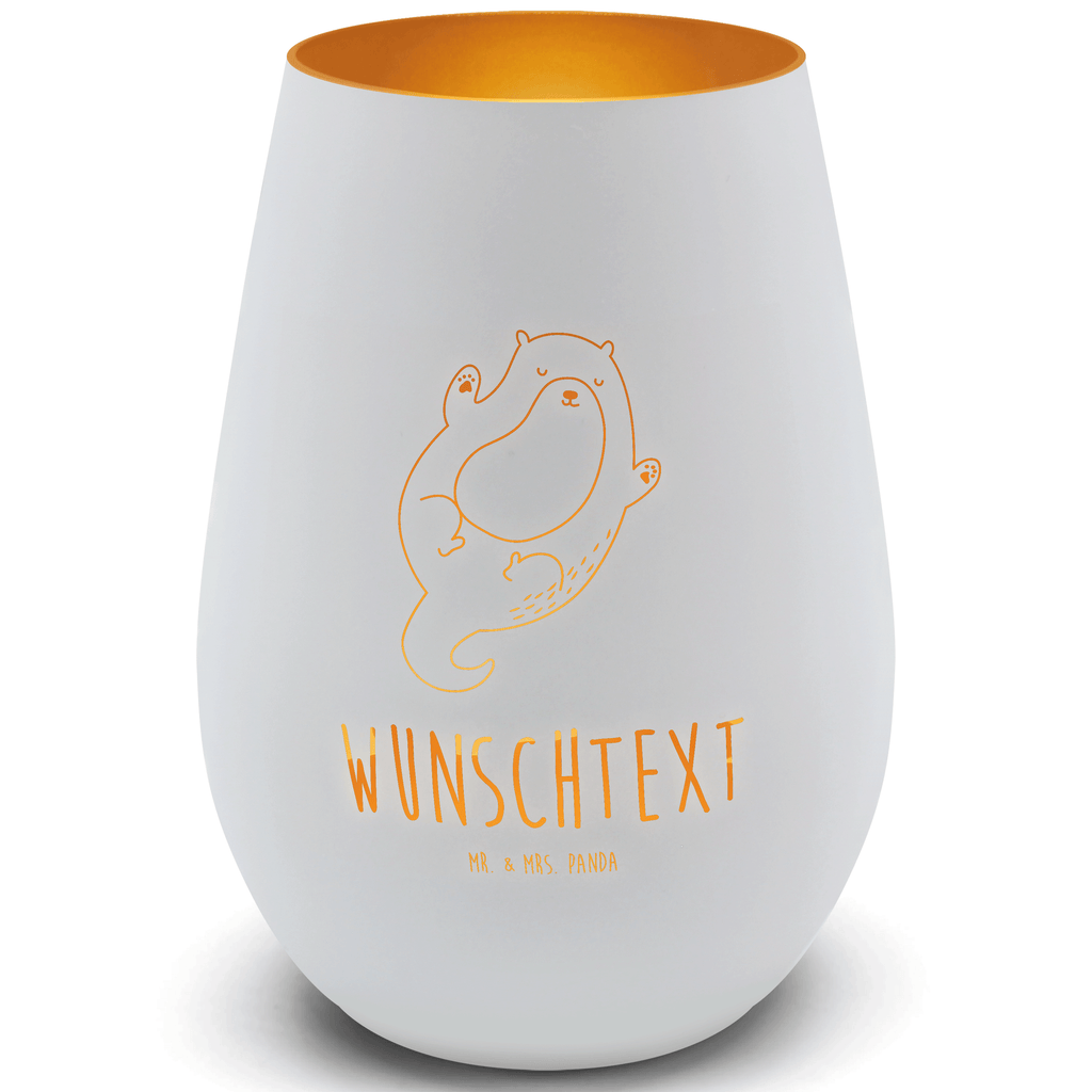 Gold Windlicht Personalisiert Otter Umarmen Personalisiertes Windlicht, Personalisiertes Teelicht, Personalisiertes Graviertes Windlicht, Personalisiertes Windlicht Gravur, Personalisierte Kerze, Personalisiertes Windlicht aus Glas, Personalisiertes Teelicht aus Glas, Personalisiertes Windlicht mit Namen, Teelicht mit Namen, Graviertes Windlicht mit Namen, Windlicht Gravur mit Namen, Kerze mit Namen, Windlicht aus Glas mit Namen, Teelicht aus Glas mit Namen, Wunschtext, Personalisierbar, Selbst gestalten, Otter, Fischotter, Seeotter, Otter Seeotter See Otter