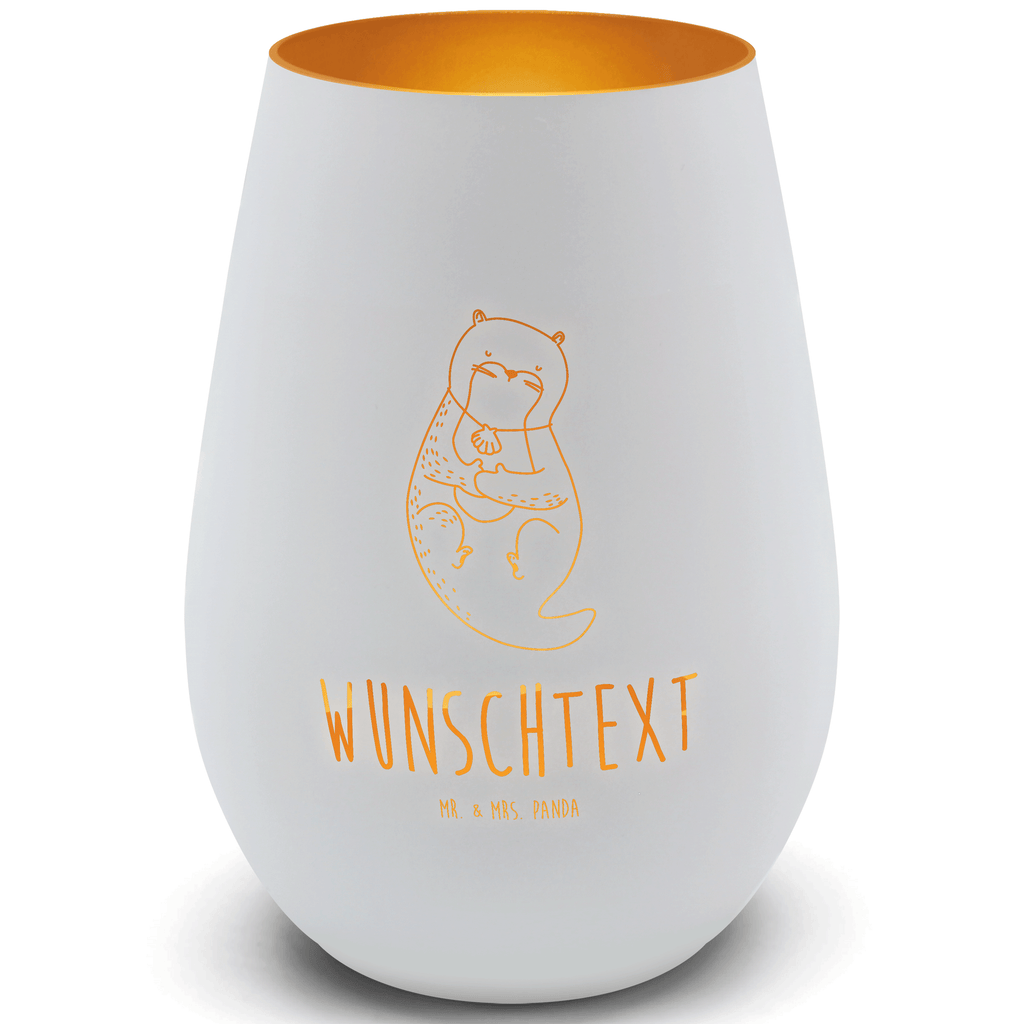 Gold Windlicht Personalisiert Otter Muschel Personalisiertes Windlicht, Personalisiertes Teelicht, Personalisiertes Graviertes Windlicht, Personalisiertes Windlicht Gravur, Personalisierte Kerze, Personalisiertes Windlicht aus Glas, Personalisiertes Teelicht aus Glas, Personalisiertes Windlicht mit Namen, Teelicht mit Namen, Graviertes Windlicht mit Namen, Windlicht Gravur mit Namen, Kerze mit Namen, Windlicht aus Glas mit Namen, Teelicht aus Glas mit Namen, Wunschtext, Personalisierbar, Selbst gestalten, Otter, Fischotter, Seeotter, Otterliebe, grübeln, träumen, Motivation, Tagträumen, Büro