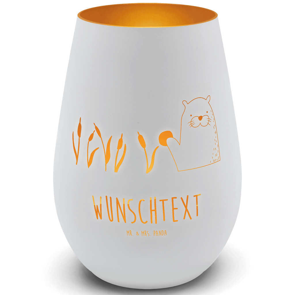 Gold Windlicht Personalisiert Otter Stein Personalisiertes Windlicht, Personalisiertes Teelicht, Personalisiertes Graviertes Windlicht, Personalisiertes Windlicht Gravur, Personalisierte Kerze, Personalisiertes Windlicht aus Glas, Personalisiertes Teelicht aus Glas, Personalisiertes Windlicht mit Namen, Teelicht mit Namen, Graviertes Windlicht mit Namen, Windlicht Gravur mit Namen, Kerze mit Namen, Windlicht aus Glas mit Namen, Teelicht aus Glas mit Namen, Wunschtext, Personalisierbar, Selbst gestalten, Otter, Fischotter, Seeotter, Otter Seeotter See Otter