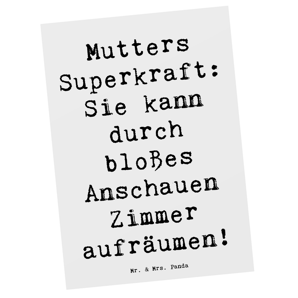 Postkarte Spruch Mutters Magie Postkarte, Karte, Geschenkkarte, Grußkarte, Einladung, Ansichtskarte, Geburtstagskarte, Einladungskarte, Dankeskarte, Ansichtskarten, Einladung Geburtstag, Einladungskarten Geburtstag, Familie, Vatertag, Muttertag, Bruder, Schwester, Mama, Papa, Oma, Opa