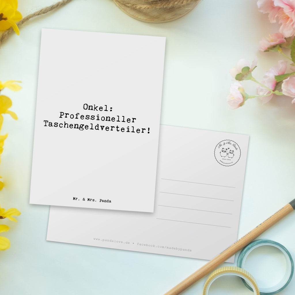 Postkarte Spruch Onkel: Professioneller Taschengeldverteiler! Postkarte, Karte, Geschenkkarte, Grußkarte, Einladung, Ansichtskarte, Geburtstagskarte, Einladungskarte, Dankeskarte, Ansichtskarten, Einladung Geburtstag, Einladungskarten Geburtstag, Familie, Vatertag, Muttertag, Bruder, Schwester, Mama, Papa, Oma, Opa