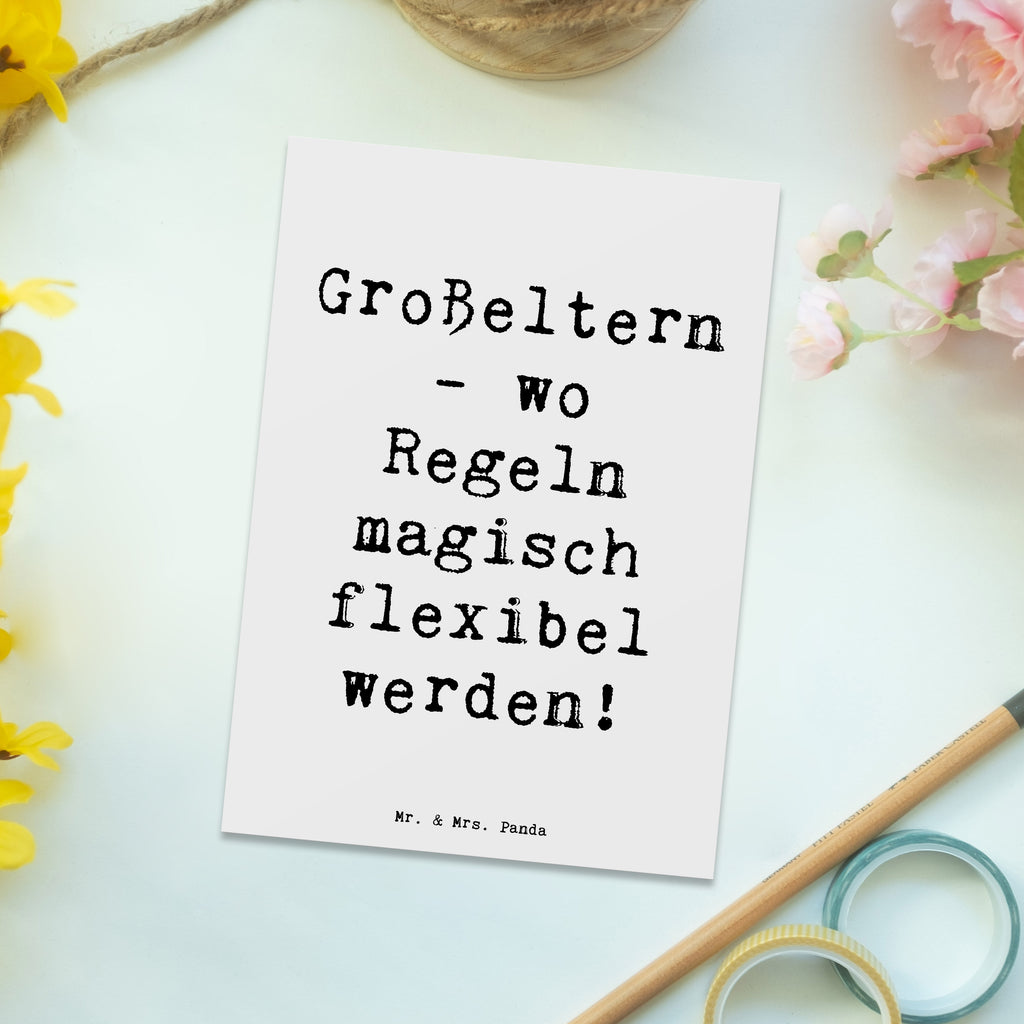 Postkarte Spruch Großeltern Magie Postkarte, Karte, Geschenkkarte, Grußkarte, Einladung, Ansichtskarte, Geburtstagskarte, Einladungskarte, Dankeskarte, Ansichtskarten, Einladung Geburtstag, Einladungskarten Geburtstag, Familie, Vatertag, Muttertag, Bruder, Schwester, Mama, Papa, Oma, Opa