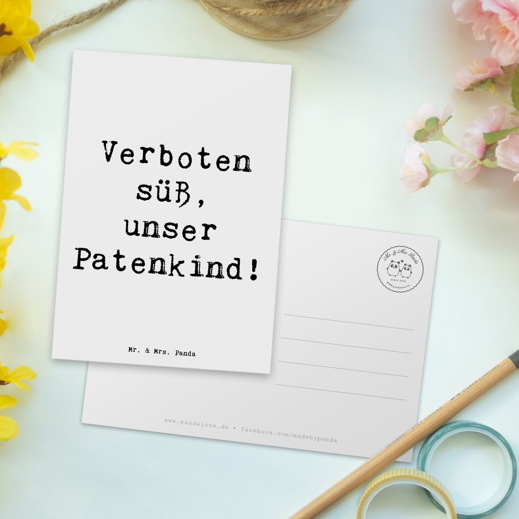 Postkarte Spruch Verboten süß Patenkind Postkarte, Karte, Geschenkkarte, Grußkarte, Einladung, Ansichtskarte, Geburtstagskarte, Einladungskarte, Dankeskarte, Ansichtskarten, Einladung Geburtstag, Einladungskarten Geburtstag, Familie, Vatertag, Muttertag, Bruder, Schwester, Mama, Papa, Oma, Opa