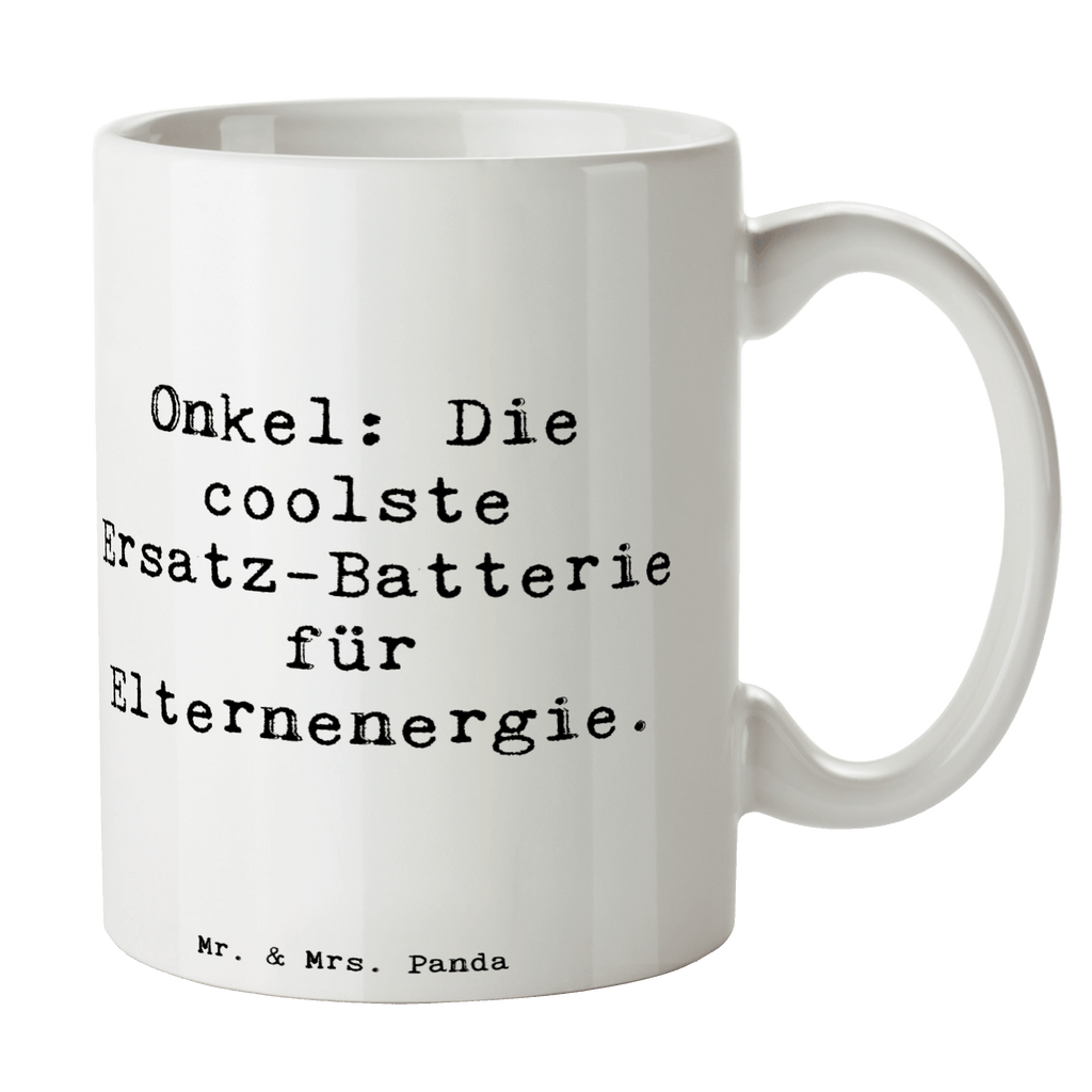 Tasse Spruch Onkel Energie Tasse, Kaffeetasse, Teetasse, Becher, Kaffeebecher, Teebecher, Keramiktasse, Porzellantasse, Büro Tasse, Geschenk Tasse, Tasse Sprüche, Tasse Motive, Kaffeetassen, Tasse bedrucken, Designer Tasse, Cappuccino Tassen, Schöne Teetassen, Familie, Vatertag, Muttertag, Bruder, Schwester, Mama, Papa, Oma, Opa