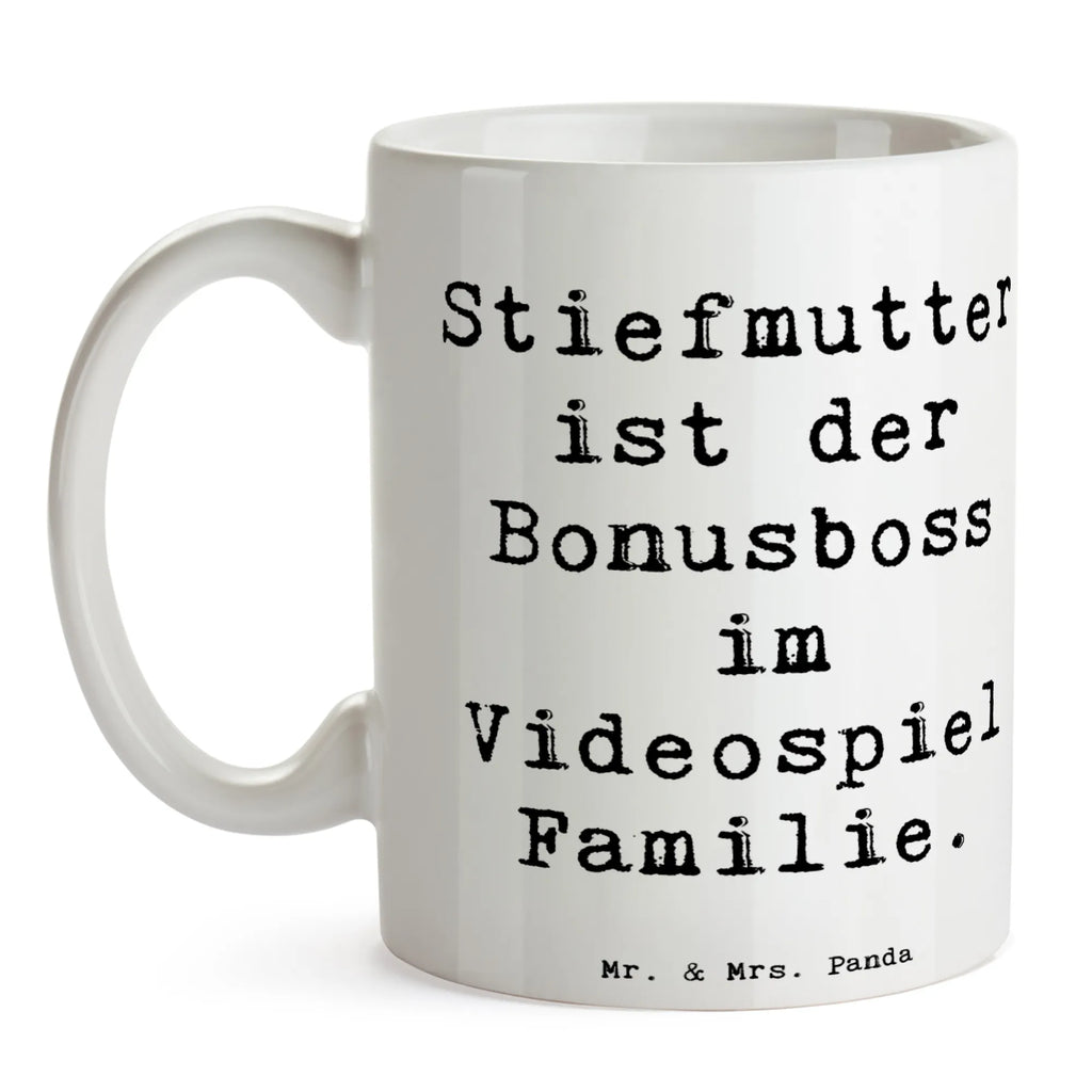 Tasse Spruch Stiefmutter Bonusboss Tasse, Kaffeetasse, Teetasse, Becher, Kaffeebecher, Teebecher, Keramiktasse, Porzellantasse, Büro Tasse, Geschenk Tasse, Tasse Sprüche, Tasse Motive, Kaffeetassen, Tasse bedrucken, Designer Tasse, Cappuccino Tassen, Schöne Teetassen, Familie, Vatertag, Muttertag, Bruder, Schwester, Mama, Papa, Oma, Opa