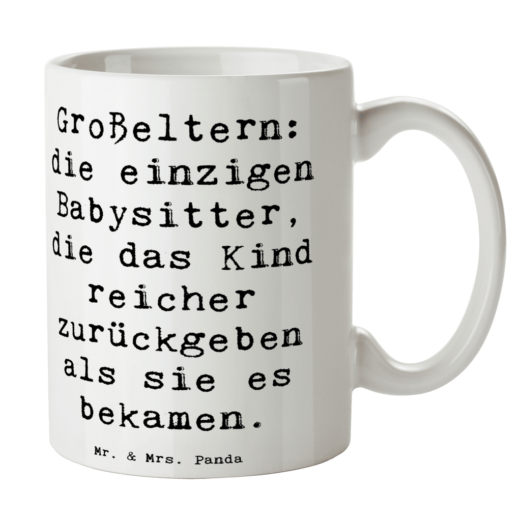 Tasse Spruch Großeltern Babysitter Tasse, Kaffeetasse, Teetasse, Becher, Kaffeebecher, Teebecher, Keramiktasse, Porzellantasse, Büro Tasse, Geschenk Tasse, Tasse Sprüche, Tasse Motive, Kaffeetassen, Tasse bedrucken, Designer Tasse, Cappuccino Tassen, Schöne Teetassen, Familie, Vatertag, Muttertag, Bruder, Schwester, Mama, Papa, Oma, Opa