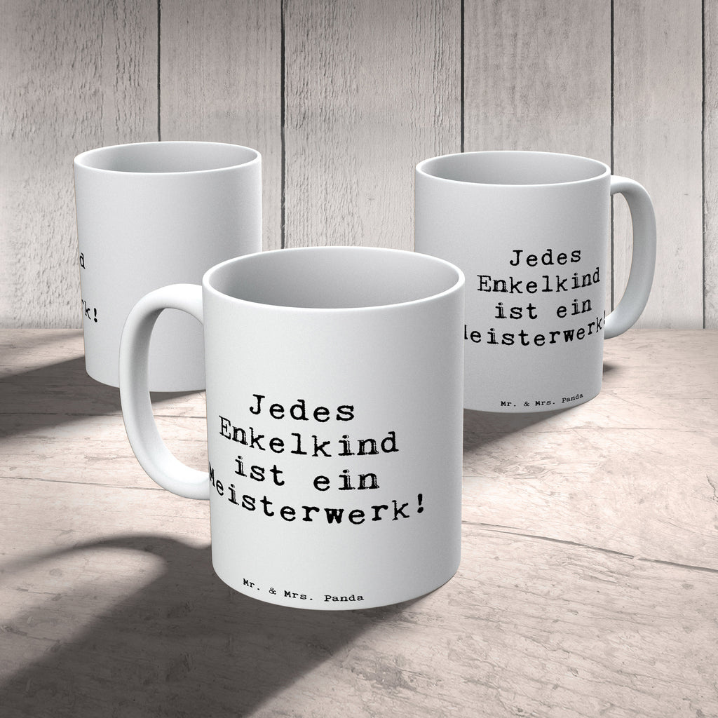 Tasse Spruch Enkelkinder Meisterwerk Tasse, Kaffeetasse, Teetasse, Becher, Kaffeebecher, Teebecher, Keramiktasse, Porzellantasse, Büro Tasse, Geschenk Tasse, Tasse Sprüche, Tasse Motive, Kaffeetassen, Tasse bedrucken, Designer Tasse, Cappuccino Tassen, Schöne Teetassen, Familie, Vatertag, Muttertag, Bruder, Schwester, Mama, Papa, Oma, Opa