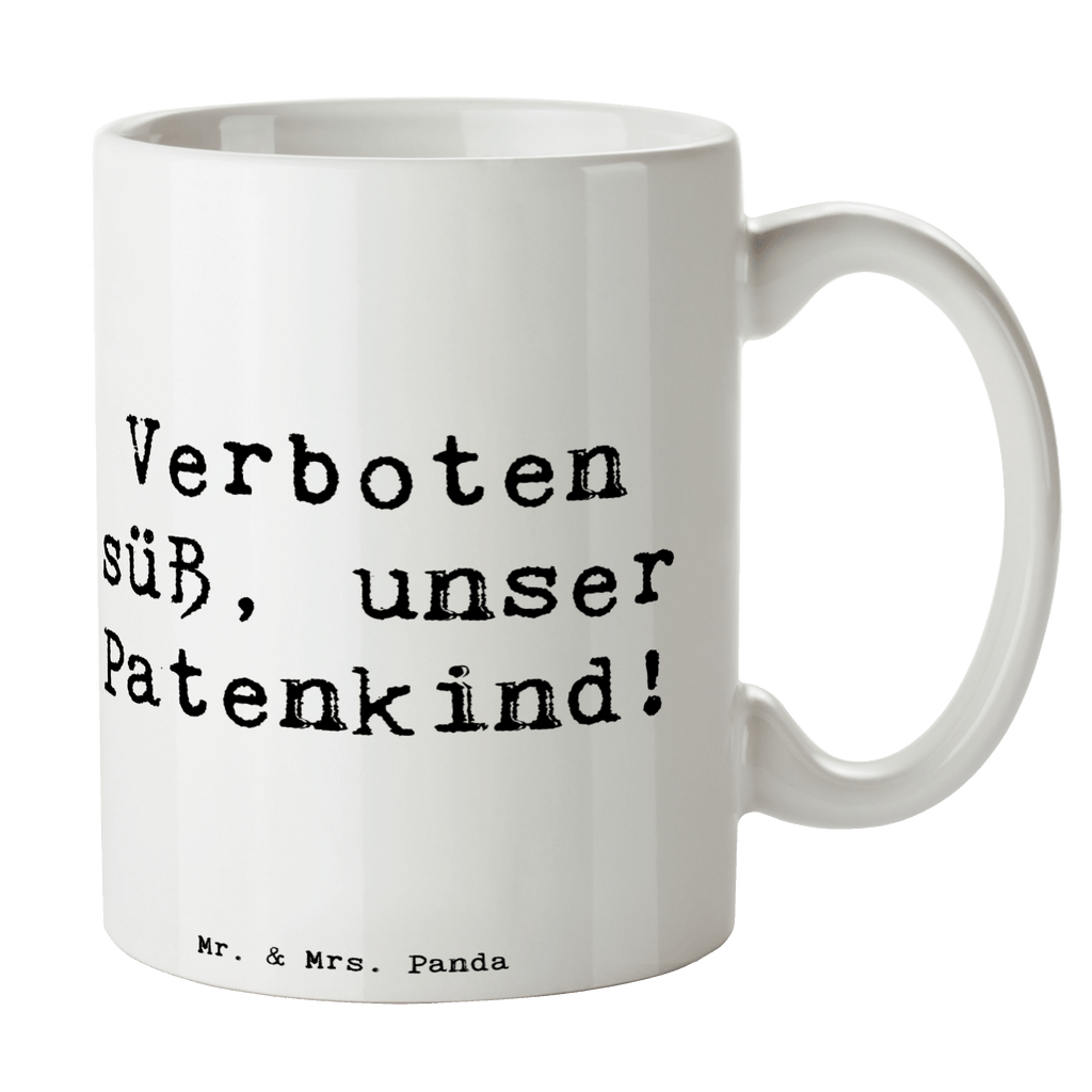 Tasse Spruch Verboten süß Patenkind Tasse, Kaffeetasse, Teetasse, Becher, Kaffeebecher, Teebecher, Keramiktasse, Porzellantasse, Büro Tasse, Geschenk Tasse, Tasse Sprüche, Tasse Motive, Kaffeetassen, Tasse bedrucken, Designer Tasse, Cappuccino Tassen, Schöne Teetassen, Familie, Vatertag, Muttertag, Bruder, Schwester, Mama, Papa, Oma, Opa