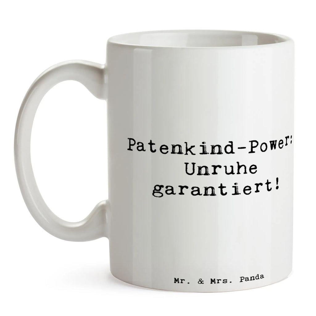 Tasse Spruch Patenkind Power Tasse, Kaffeetasse, Teetasse, Becher, Kaffeebecher, Teebecher, Keramiktasse, Porzellantasse, Büro Tasse, Geschenk Tasse, Tasse Sprüche, Tasse Motive, Kaffeetassen, Tasse bedrucken, Designer Tasse, Cappuccino Tassen, Schöne Teetassen, Familie, Vatertag, Muttertag, Bruder, Schwester, Mama, Papa, Oma, Opa