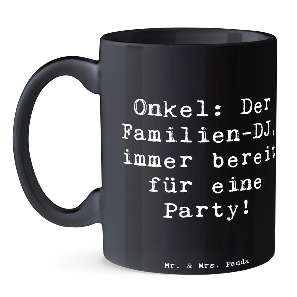 Tasse Spruch Onkel Familien-DJ Tasse, Kaffeetasse, Teetasse, Becher, Kaffeebecher, Teebecher, Keramiktasse, Porzellantasse, Büro Tasse, Geschenk Tasse, Tasse Sprüche, Tasse Motive, Kaffeetassen, Tasse bedrucken, Designer Tasse, Cappuccino Tassen, Schöne Teetassen, Familie, Vatertag, Muttertag, Bruder, Schwester, Mama, Papa, Oma, Opa