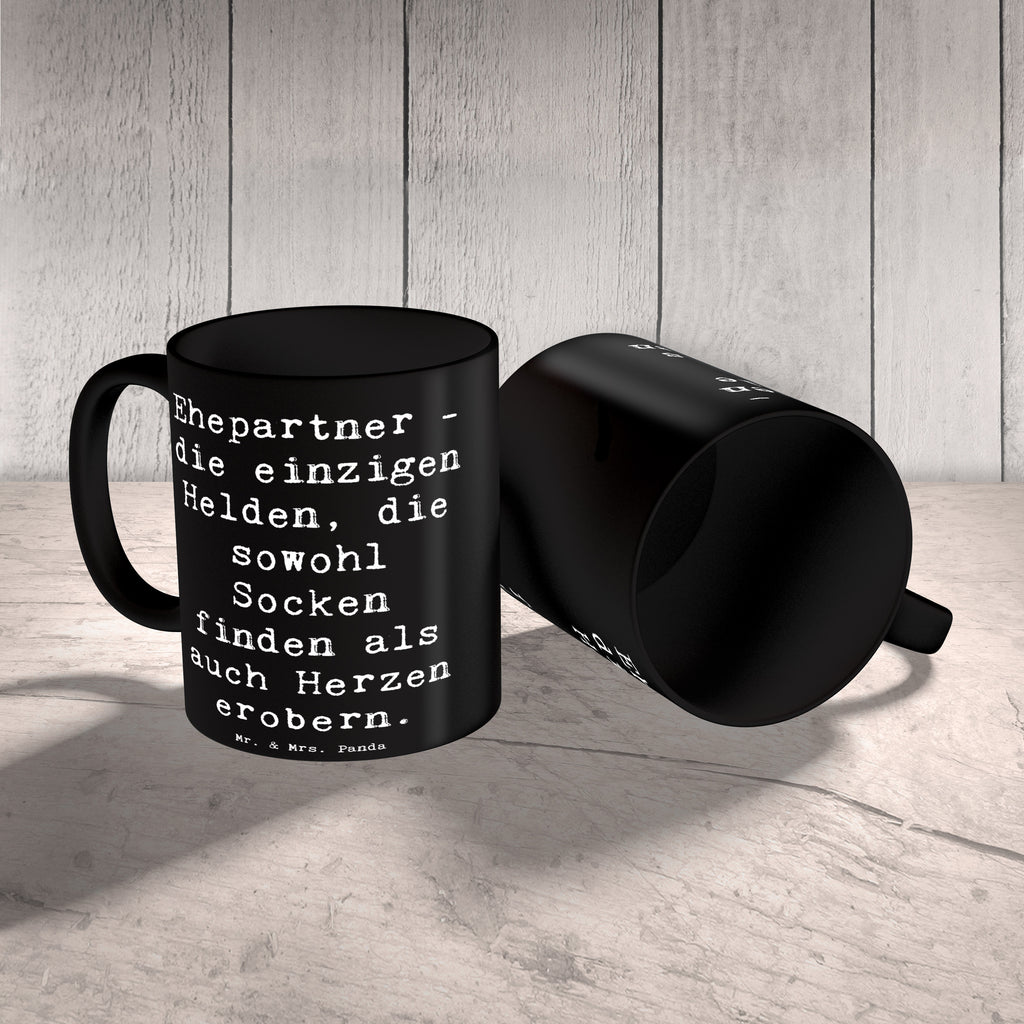 Tasse Spruch Ehepartner Helden Tasse, Kaffeetasse, Teetasse, Becher, Kaffeebecher, Teebecher, Keramiktasse, Porzellantasse, Büro Tasse, Geschenk Tasse, Tasse Sprüche, Tasse Motive, Kaffeetassen, Tasse bedrucken, Designer Tasse, Cappuccino Tassen, Schöne Teetassen, Familie, Vatertag, Muttertag, Bruder, Schwester, Mama, Papa, Oma, Opa