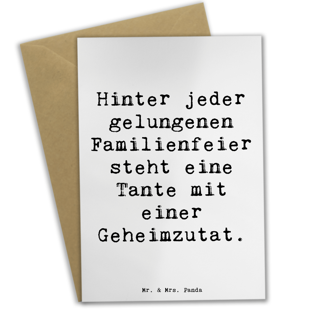 Grußkarte Spruch Tante Geheimzutat Grußkarte, Klappkarte, Einladungskarte, Glückwunschkarte, Hochzeitskarte, Geburtstagskarte, Karte, Ansichtskarten, Familie, Vatertag, Muttertag, Bruder, Schwester, Mama, Papa, Oma, Opa