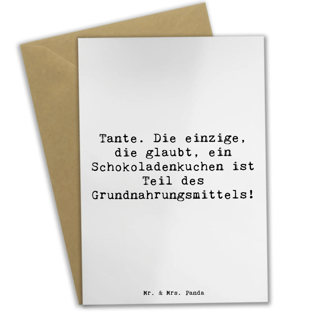 Grußkarte Spruch Tante Schokoladenkuchen Grußkarte, Klappkarte, Einladungskarte, Glückwunschkarte, Hochzeitskarte, Geburtstagskarte, Karte, Ansichtskarten, Familie, Vatertag, Muttertag, Bruder, Schwester, Mama, Papa, Oma, Opa