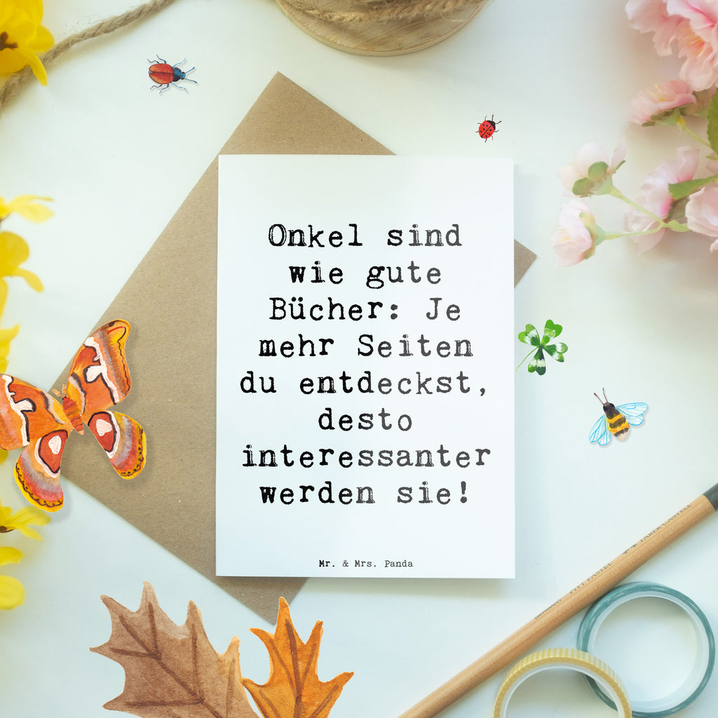 Grußkarte Spruch Onkel Bücher Grußkarte, Klappkarte, Einladungskarte, Glückwunschkarte, Hochzeitskarte, Geburtstagskarte, Karte, Ansichtskarten, Familie, Vatertag, Muttertag, Bruder, Schwester, Mama, Papa, Oma, Opa