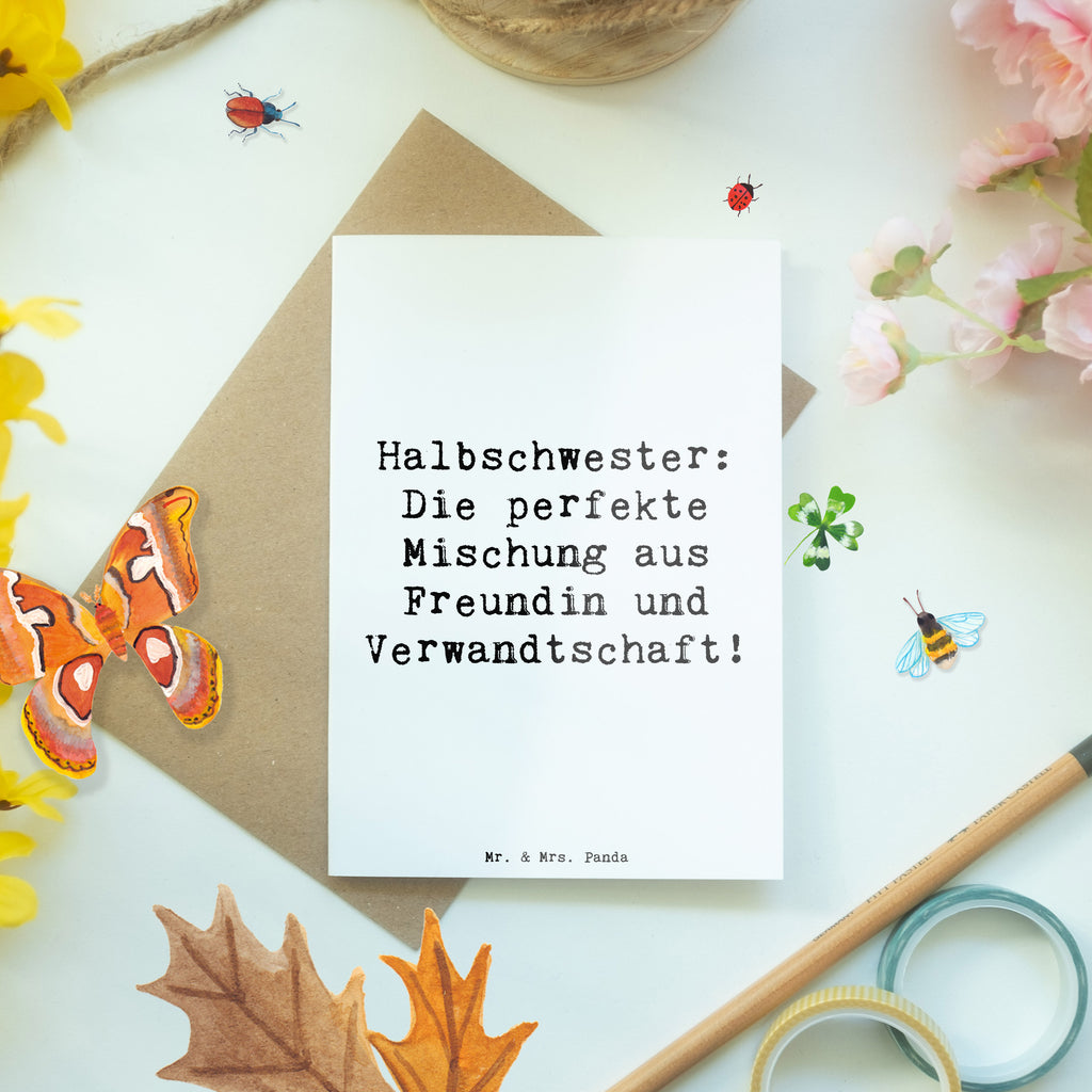 Grußkarte Spruch Halbschwester Glück Grußkarte, Klappkarte, Einladungskarte, Glückwunschkarte, Hochzeitskarte, Geburtstagskarte, Karte, Ansichtskarten, Familie, Vatertag, Muttertag, Bruder, Schwester, Mama, Papa, Oma, Opa