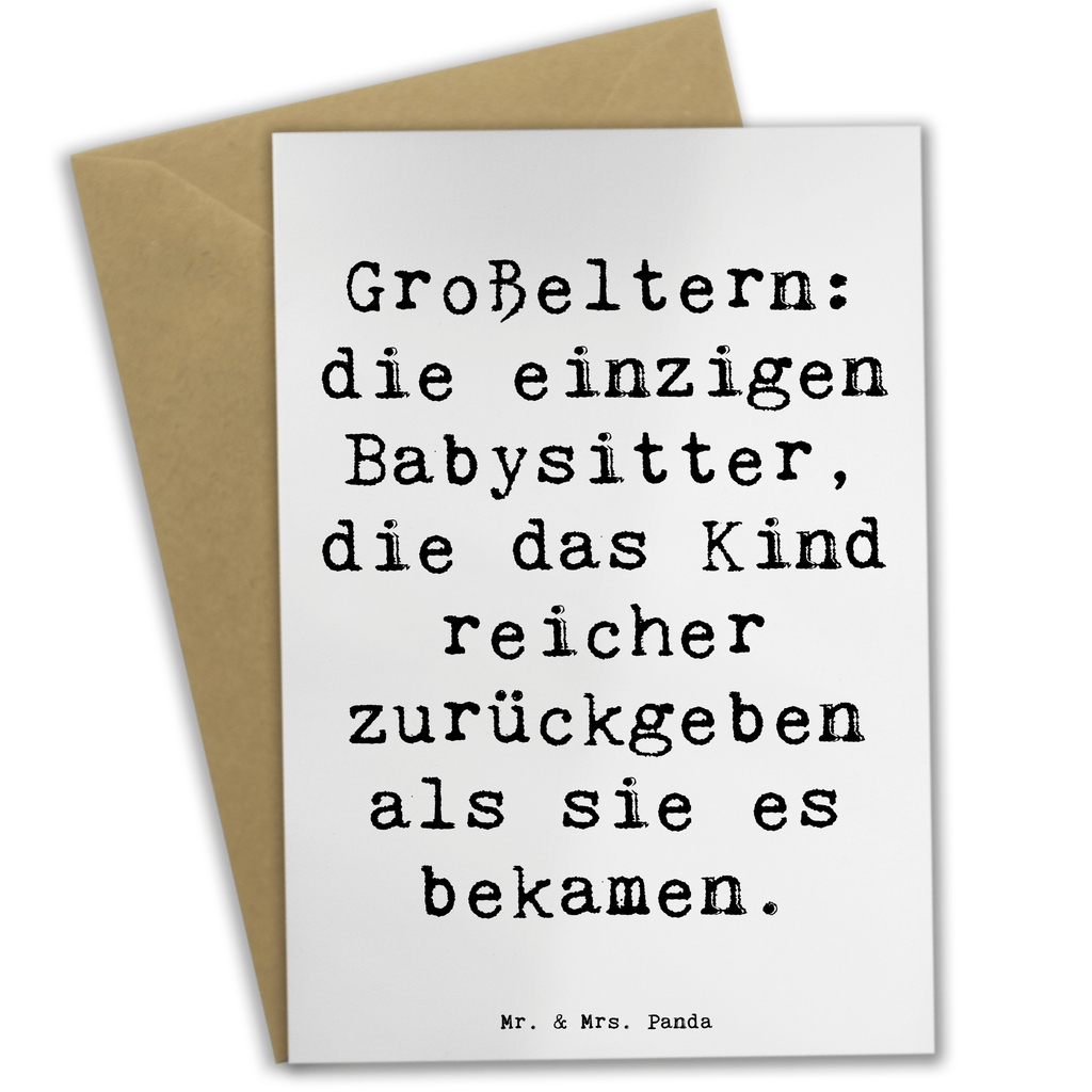 Grußkarte Spruch Großeltern Babysitter Grußkarte, Klappkarte, Einladungskarte, Glückwunschkarte, Hochzeitskarte, Geburtstagskarte, Karte, Ansichtskarten, Familie, Vatertag, Muttertag, Bruder, Schwester, Mama, Papa, Oma, Opa