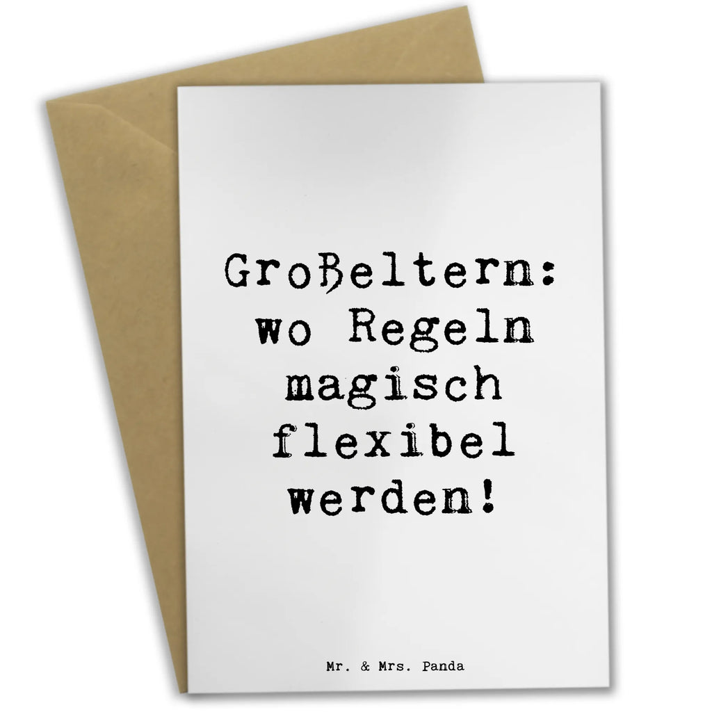 Grußkarte Spruch Großeltern Magie Grußkarte, Klappkarte, Einladungskarte, Glückwunschkarte, Hochzeitskarte, Geburtstagskarte, Karte, Ansichtskarten, Familie, Vatertag, Muttertag, Bruder, Schwester, Mama, Papa, Oma, Opa