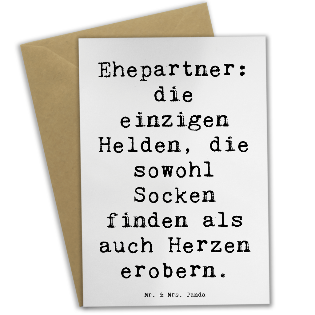 Grußkarte Spruch Ehepartner Helden Grußkarte, Klappkarte, Einladungskarte, Glückwunschkarte, Hochzeitskarte, Geburtstagskarte, Karte, Ansichtskarten, Familie, Vatertag, Muttertag, Bruder, Schwester, Mama, Papa, Oma, Opa