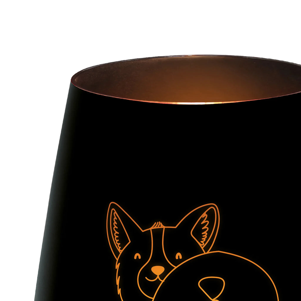 Gold Windlicht Corgi Po Windlicht, Teelicht, Graviertes Windlicht, Windlicht Gravur, Kerze, Windlicht aus Glas, Teelicht aus Glas, Hund, Hundemotiv, Haustier, Hunderasse, Tierliebhaber, Hundebesitzer, Sprüche, Corgie, Hundeliebe, Motivation, Selbstliebe, Spruch