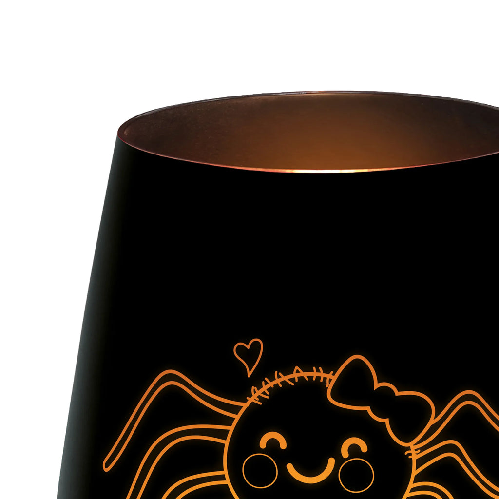 Gold Windlicht Spinne Agathe Freude Windlicht, Teelicht, Graviertes Windlicht, Windlicht Gravur, Kerze, Windlicht aus Glas, Teelicht aus Glas, Spinne Agathe, Spinne, Agathe, Videos, Merchandise, Viral, Viraler Hit, Trend, Beliebte Spinne