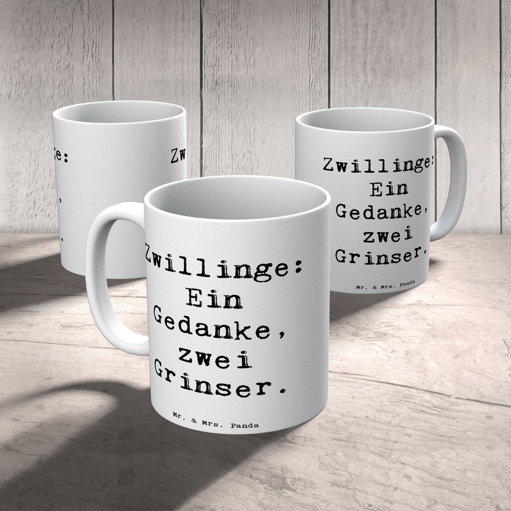 Tasse Spruch Zwillingsgeschwister Grinser Tasse, Kaffeetasse, Teetasse, Becher, Kaffeebecher, Teebecher, Keramiktasse, Porzellantasse, Büro Tasse, Geschenk Tasse, Tasse Sprüche, Tasse Motive, Kaffeetassen, Tasse bedrucken, Designer Tasse, Cappuccino Tassen, Schöne Teetassen, Familie, Vatertag, Muttertag, Bruder, Schwester, Mama, Papa, Oma, Opa