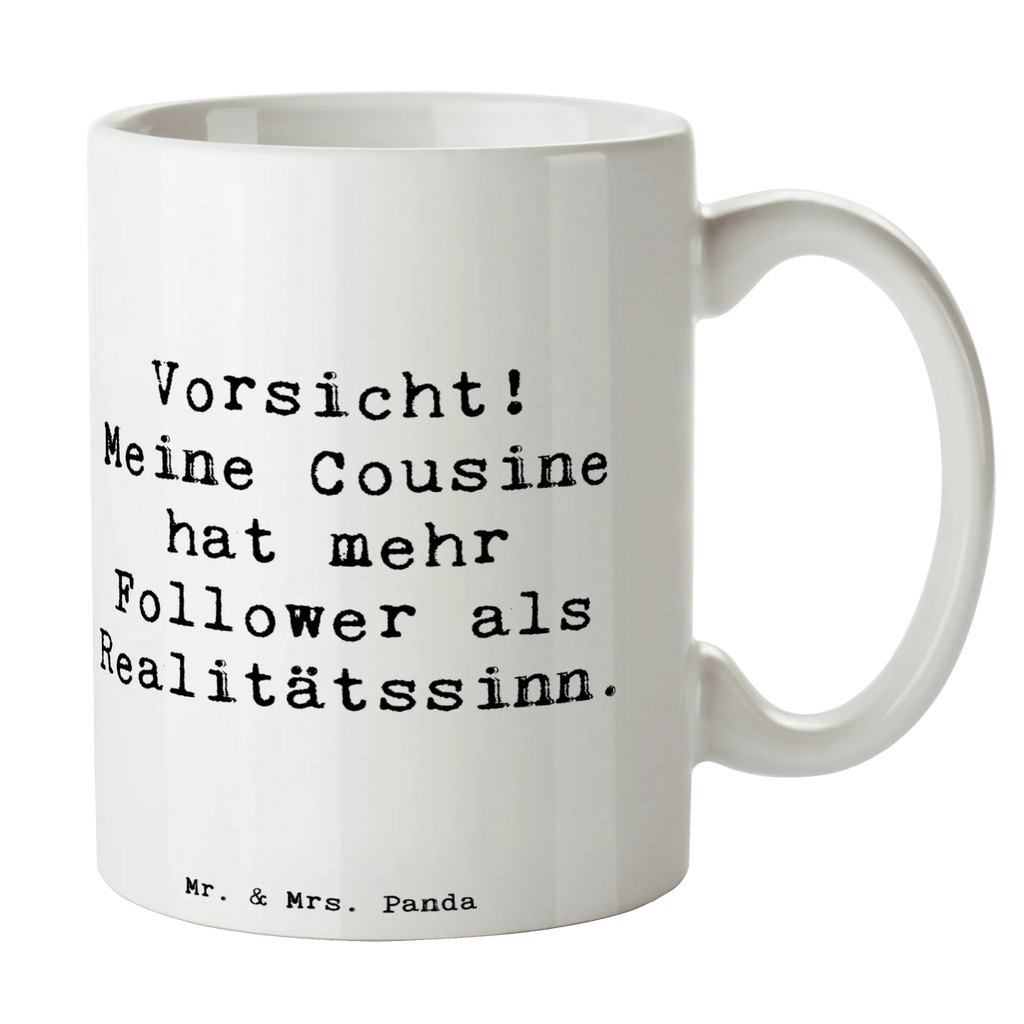 Tasse Spruch Cousine Influencer Tasse, Kaffeetasse, Teetasse, Becher, Kaffeebecher, Teebecher, Keramiktasse, Porzellantasse, Büro Tasse, Geschenk Tasse, Tasse Sprüche, Tasse Motive, Kaffeetassen, Tasse bedrucken, Designer Tasse, Cappuccino Tassen, Schöne Teetassen, Familie, Vatertag, Muttertag, Bruder, Schwester, Mama, Papa, Oma, Opa