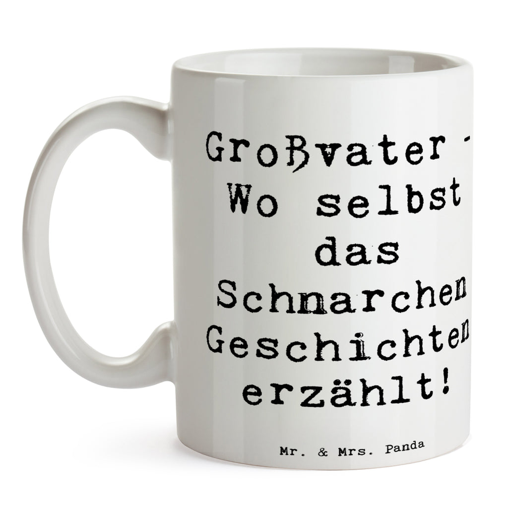 Tasse Spruch Großvater Geschichten Tasse, Kaffeetasse, Teetasse, Becher, Kaffeebecher, Teebecher, Keramiktasse, Porzellantasse, Büro Tasse, Geschenk Tasse, Tasse Sprüche, Tasse Motive, Kaffeetassen, Tasse bedrucken, Designer Tasse, Cappuccino Tassen, Schöne Teetassen, Familie, Vatertag, Muttertag, Bruder, Schwester, Mama, Papa, Oma, Opa