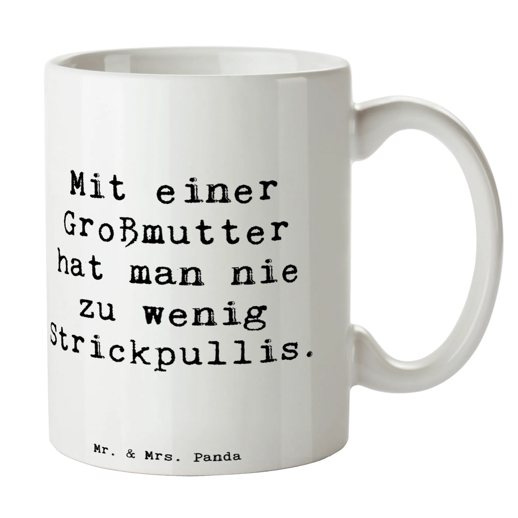 Tasse Spruch Großmutter Strickpullis Tasse, Kaffeetasse, Teetasse, Becher, Kaffeebecher, Teebecher, Keramiktasse, Porzellantasse, Büro Tasse, Geschenk Tasse, Tasse Sprüche, Tasse Motive, Kaffeetassen, Tasse bedrucken, Designer Tasse, Cappuccino Tassen, Schöne Teetassen, Familie, Vatertag, Muttertag, Bruder, Schwester, Mama, Papa, Oma, Opa