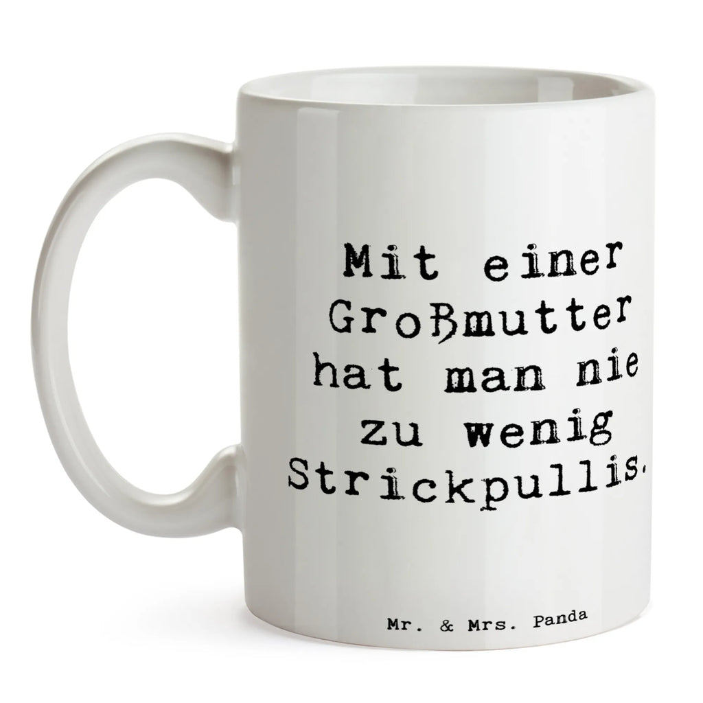 Tasse Spruch Großmutter Strickpullis Tasse, Kaffeetasse, Teetasse, Becher, Kaffeebecher, Teebecher, Keramiktasse, Porzellantasse, Büro Tasse, Geschenk Tasse, Tasse Sprüche, Tasse Motive, Kaffeetassen, Tasse bedrucken, Designer Tasse, Cappuccino Tassen, Schöne Teetassen, Familie, Vatertag, Muttertag, Bruder, Schwester, Mama, Papa, Oma, Opa