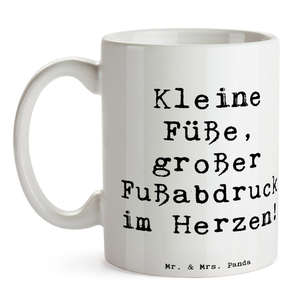 Tasse Spruch Kind Fußabdruck Tasse, Kaffeetasse, Teetasse, Becher, Kaffeebecher, Teebecher, Keramiktasse, Porzellantasse, Büro Tasse, Geschenk Tasse, Tasse Sprüche, Tasse Motive, Kaffeetassen, Tasse bedrucken, Designer Tasse, Cappuccino Tassen, Schöne Teetassen, Familie, Vatertag, Muttertag, Bruder, Schwester, Mama, Papa, Oma, Opa