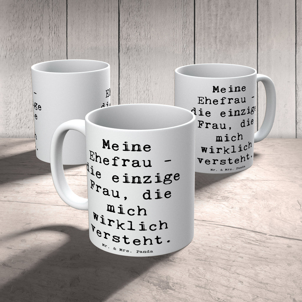 Tasse Spruch Ehefrau Verständnis Tasse, Kaffeetasse, Teetasse, Becher, Kaffeebecher, Teebecher, Keramiktasse, Porzellantasse, Büro Tasse, Geschenk Tasse, Tasse Sprüche, Tasse Motive, Kaffeetassen, Tasse bedrucken, Designer Tasse, Cappuccino Tassen, Schöne Teetassen, Familie, Vatertag, Muttertag, Bruder, Schwester, Mama, Papa, Oma, Opa