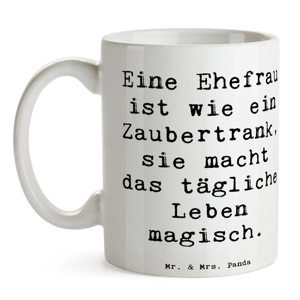 Tasse Spruch Magische Ehefrau Tasse, Kaffeetasse, Teetasse, Becher, Kaffeebecher, Teebecher, Keramiktasse, Porzellantasse, Büro Tasse, Geschenk Tasse, Tasse Sprüche, Tasse Motive, Kaffeetassen, Tasse bedrucken, Designer Tasse, Cappuccino Tassen, Schöne Teetassen, Familie, Vatertag, Muttertag, Bruder, Schwester, Mama, Papa, Oma, Opa