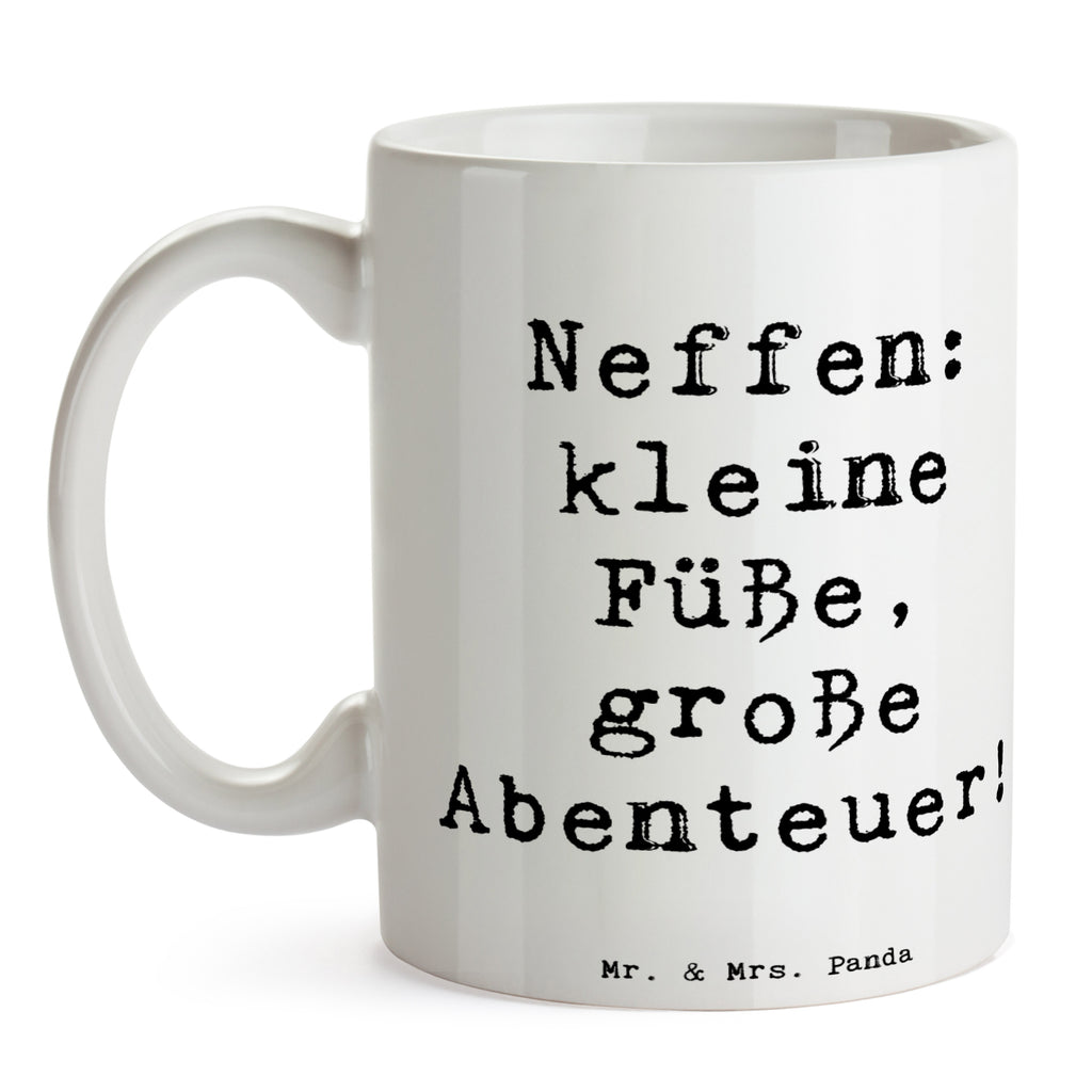 Tasse Spruch Neffe Abenteuer Tasse, Kaffeetasse, Teetasse, Becher, Kaffeebecher, Teebecher, Keramiktasse, Porzellantasse, Büro Tasse, Geschenk Tasse, Tasse Sprüche, Tasse Motive, Kaffeetassen, Tasse bedrucken, Designer Tasse, Cappuccino Tassen, Schöne Teetassen, Familie, Vatertag, Muttertag, Bruder, Schwester, Mama, Papa, Oma, Opa