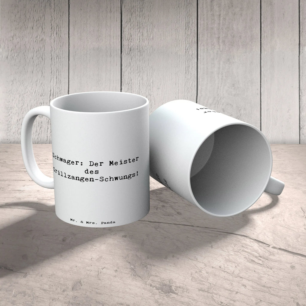 Tasse Spruch Schwager Grillmeister Tasse, Kaffeetasse, Teetasse, Becher, Kaffeebecher, Teebecher, Keramiktasse, Porzellantasse, Büro Tasse, Geschenk Tasse, Tasse Sprüche, Tasse Motive, Kaffeetassen, Tasse bedrucken, Designer Tasse, Cappuccino Tassen, Schöne Teetassen, Familie, Vatertag, Muttertag, Bruder, Schwester, Mama, Papa, Oma, Opa